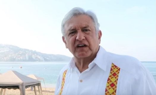 Andrés Manuel López Obrador, presidente del partido Movimiento de Regeneración Nacional.