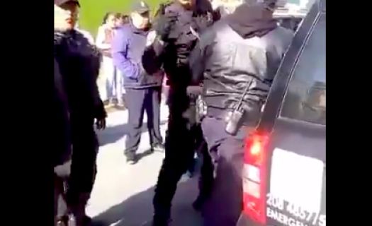 Policias Metepec agreden a periodistas