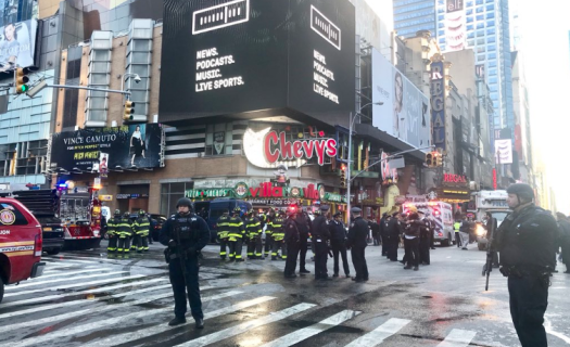 Atentado en Nueva York. Foto: Twitter / NYPDnews