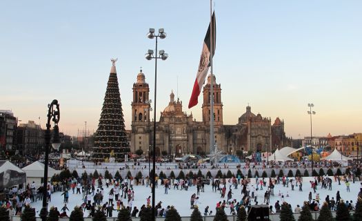 Pista de Hielo. Foto: Zócalo/Wikimedia