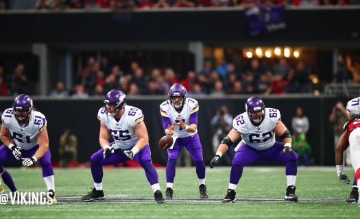 Vikingos. Foto: Vikings, Minnesota/Twitter @Vikings