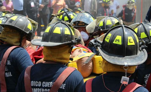 Incendios en Querétaro. Foto: Bomberos/Flickr