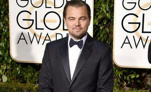 Leonardo di Caprio. Golden Globes. Foto: Instagram / earthlingsandy 