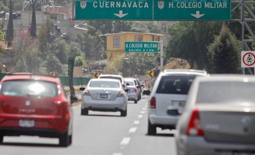 Carretera México Cuernavaca, peaje, autos, autopista 