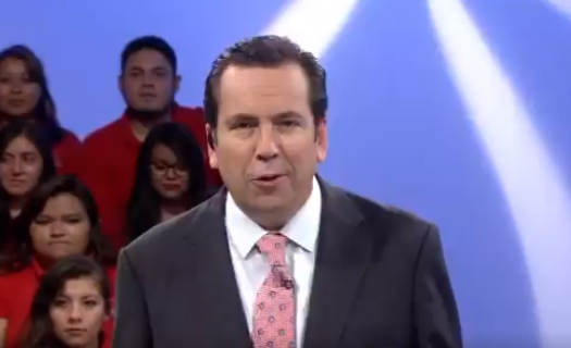 PRD busca que Lalo Salazar sea su candidato como gobernador de la delegación Coyoacán. Foto: Twitter / Mexiquense TV