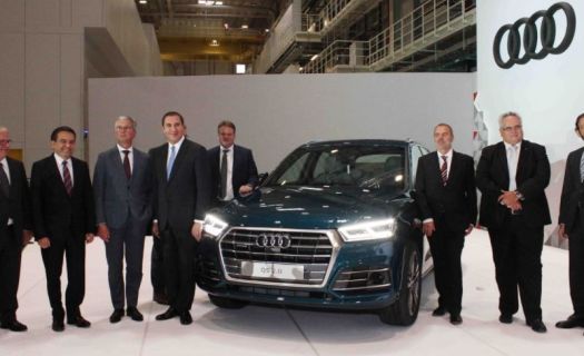 Desde el 2016 opera una planta de Audi en el municipio de San José Chiapa en Puebla, hecho que logró aumentar las cifras de manufactura en la entidad.