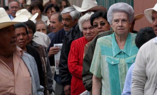 Se estima que alrededor de 2.5 millones mexicanos mayores de 65 años no tiene ingresos por algún sistema de pensión.