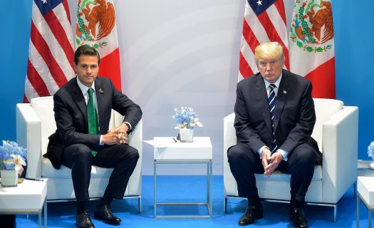 Tras una áspera conversación con Donald Trump sobre el muro, EPN decide cancelar su visita a Washington