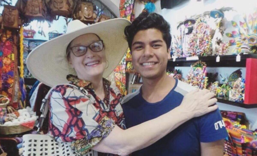 La actriz Meryl Streep decidió pasar unas vacaciones en San Miguel de Allende. Foto: Instagram