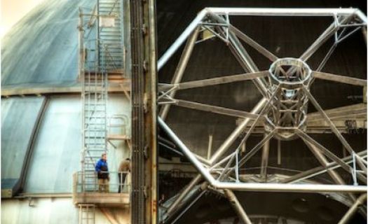El Gran Telescopio Canarias es uno de los más grandes del mundo, construído en colaboración por España, Estados Unidos y México.