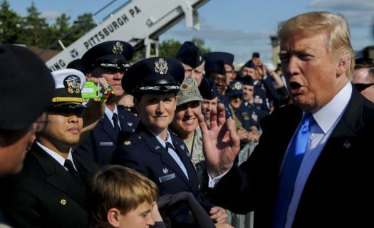 Trum militariza frontera/ Fuente: Youngstown Air Reserve Station