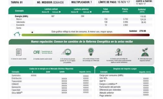 'CFE contigo', donde se  podrá consultar el consumo de energía eléctrica y realización de pago de manera remota.