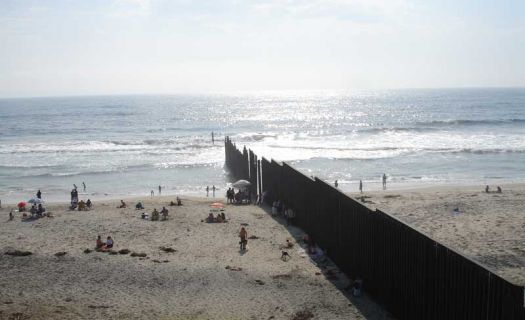 Frontera México-EU/ Fuente: Wikimedia Commons