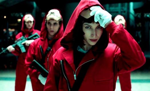 La Casa de Papel es una de las series españolas de Atresmedia estrenada en mayo de 2017.