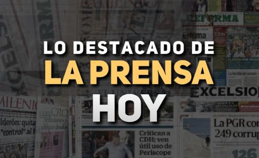 Arena Pública trae para ti las noticias de México hoy 15 de mayo.