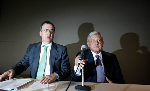 AMLO anuncia a Marcelo Ebrard como el titular de la SRE.