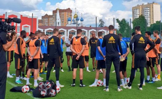 Bélgica vs Inglaterra Mundial Rusia 2018 Foto: Twitter selección de Bélgica @BelRedDevils