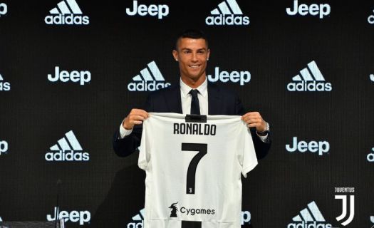 Presentación de Cristiano Ronaldo como jugador del Juventus Foto: Twitter Juventus @juvetusfc