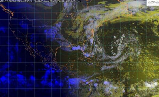 Pronóstico de altas temperaturas del SMN Foto: Twitter @conagua_clima