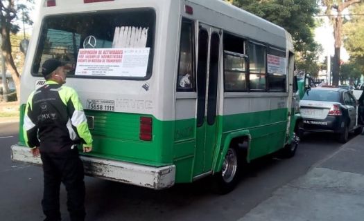 Tres de cada cuatro viajes que se realizan en la Zona Metropolitana de la Ciudad de México se hacen a través de una combi o microbús.
