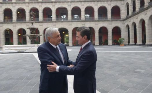 Reunión entre Enrique Peña Nieto y Andrés Manuel López Obrador Foto: Twitter Enrique Peña Nieto @EPN