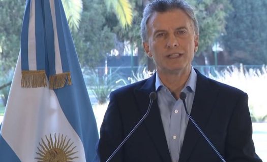 Mauricio Macri, presidente de la República de Argentina.