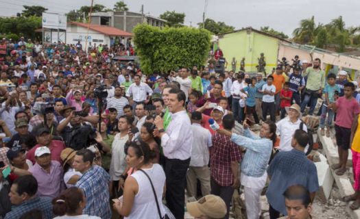 En 2016, 41.6% de la población sufría de pobreza moderada o extrema (Foto: @EPN)