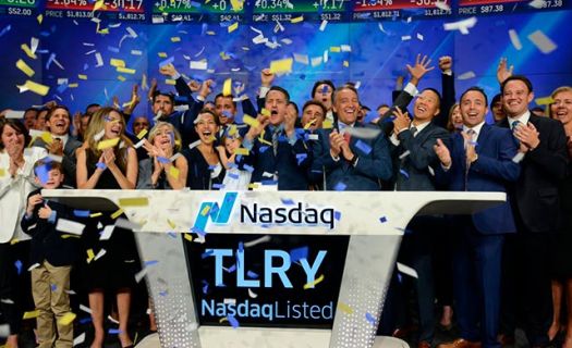 Las acciones de Tilray han crecido 534.5% en dos meses. Foto: Tilray.