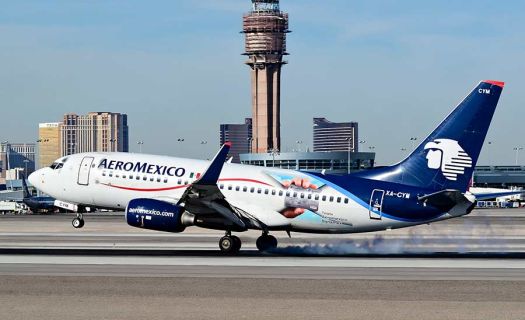 Aeroméxico ha tenido un año difícil debido a los altos precios del combustible, la fortaleza del dolar y la inflación (Foto: Tomás Del Coro)