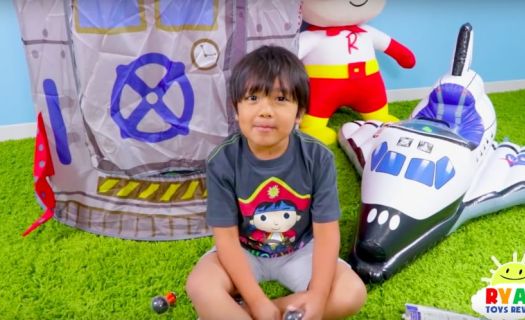 El canal de Ryan's ToysReview tiene 17.4 millones de suscriptores