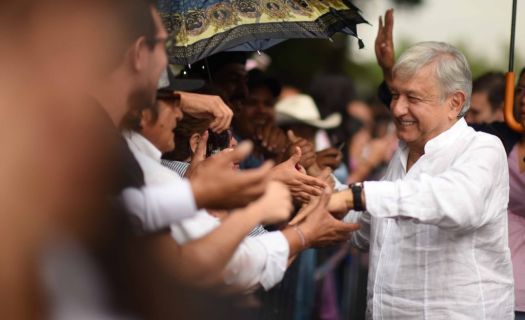 López Obrador en un acto en Guadalajara el 18 de septiembre pasado (@lopezobrador.org.mx)