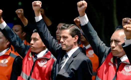 Peña Nieto ejerció el doble de lo planedo para la oficina de la Presidencia durante 2018.