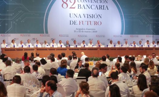 La reunión anual de los banqueros 2019 se llevó a cabo el 21 y 22 de marzo en Acapulco con la presencia del presidente Andrés Manuel López Obrador