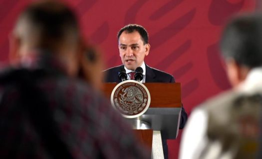 El secretario de Hacienda, Arturo Herrera, durante la conferencia de prensa este lunes 9 de septiembre en Palacio Nacional (Imagen: Gobierno de México)