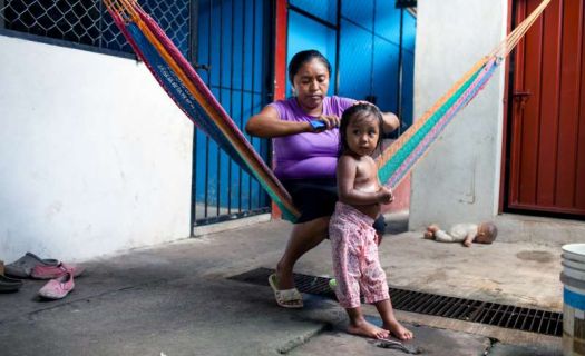 Migrantes centroamericanos en Tapachula, Chiapas (Foto: ACNUR, Markel Redondo)