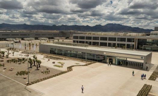 Planta sobre una superficie de 300 hectáreas de la alemana BMW en Villa Reyes, San Luis Potosí, inaugurada en 2019 (Foto: BMW)
