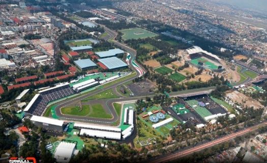 La Fórmula 1 se postula para ser el evento masivo que inauguré la reactivación económica.(foto: GP de México) 