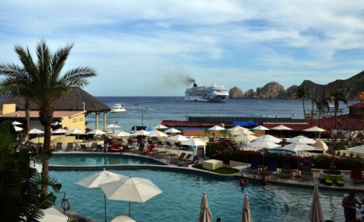 Una perspectiva del centro turístico de Los Cabos en BCS. (Foto: Gobierno de México)