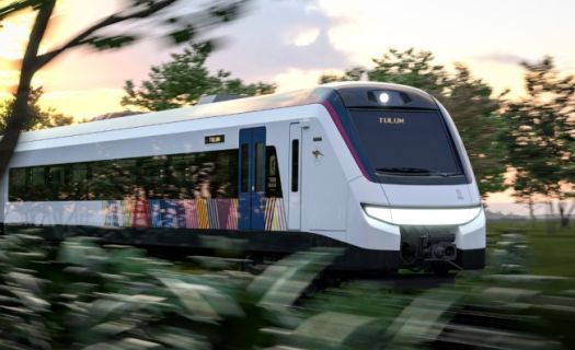 Diseño conceptual del Tren Maya. (Foto: Gobierno de México)