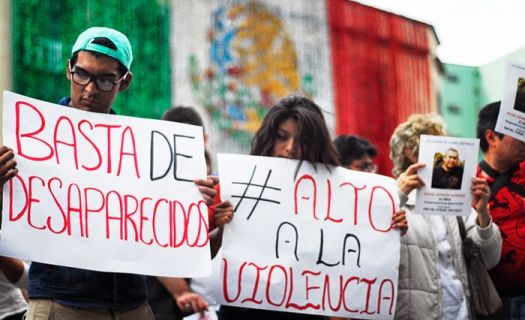 Una manifestación en contra de la violencia en la Ciudad de México (Foto: Colectivo la Digna Voz)
