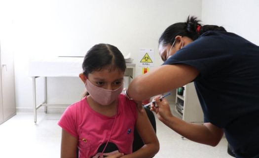 En diversos estados del país se acelera la vacunación en niños (Foto:Gobierno de Chiapas)