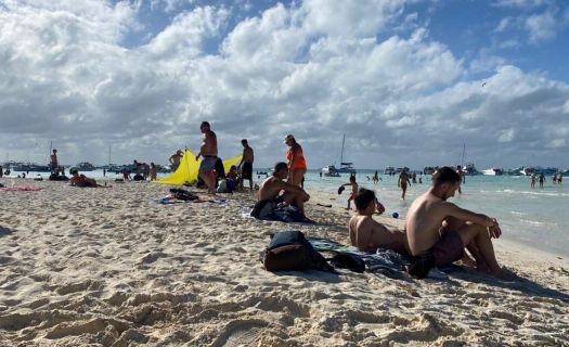 Durante junio ingresaron al país 5 millones 515 mil 782 visitantes. (Foto: Ayuntamiento de Islas Mujeres)