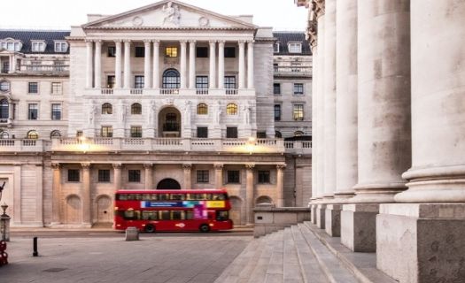 Fachada del Banco de Inglaterra. (Foto: Gobierno del Reino Unido)