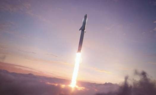 El cohete starship podría ser el más potente de la historia. (imagen:starlink)