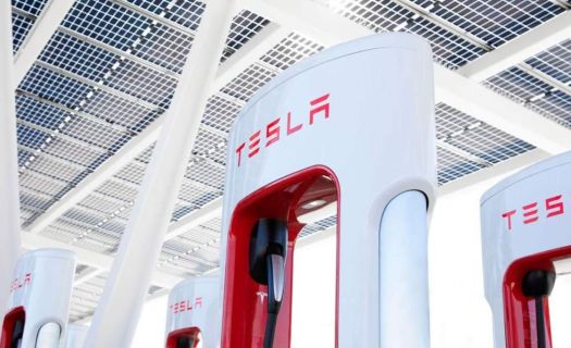 Actualmente, la red de súper cargadores de Tesla posee más de 45,000 Superchargers. (Imagen: Tesla)