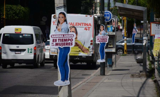 Propaganda electoral (Foto: Ayuntamiento de Cuernavaca)