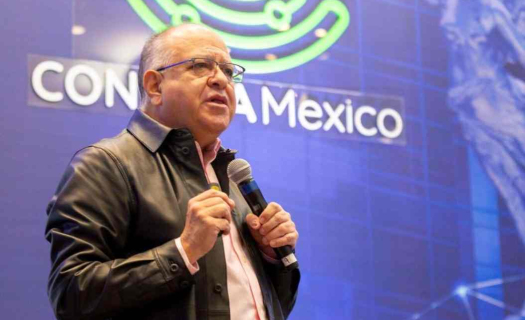 Eenesto Piedras, CEO de The CIU, durante su participación en el evento Conecta Mexico Telecom Forum (Imagen: Conecta México)