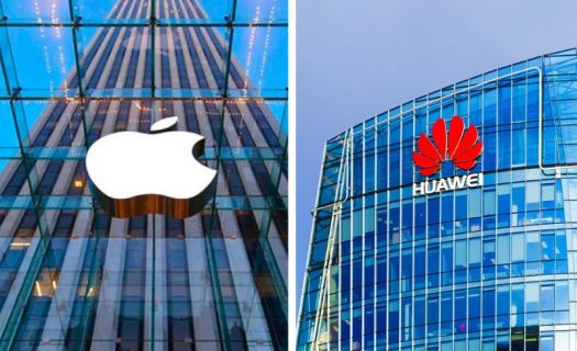 Tensión en EE. UU y China crece: Apple y Huawei como principales peones 