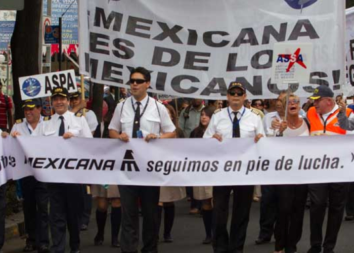 Los aviones de Mexicana de Aviación que Nafin mantiene en garantía sí forman parte de la reestructuración que la aerolínea registraba con Bancomext.