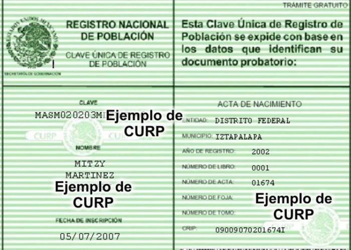 Una de cada tres CURPs en existencia corresponden a personas que han muerto o que están en duplicado.